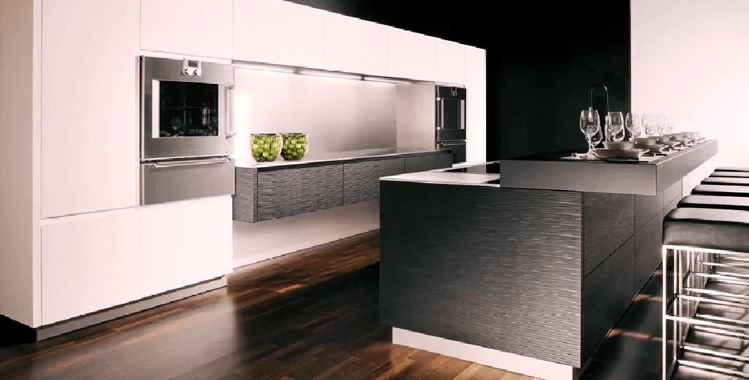 Cabinets that make your kitchen a gallery of modern art