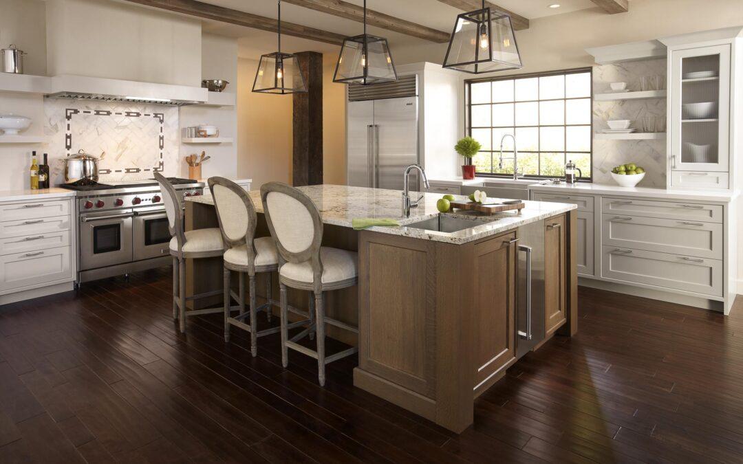 Color takes center stage in new kitchen remodels