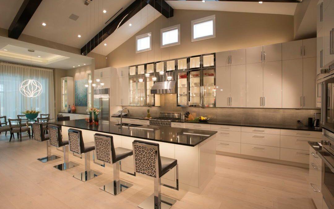 Cabinet lighting adds luxury to high-end kitchens