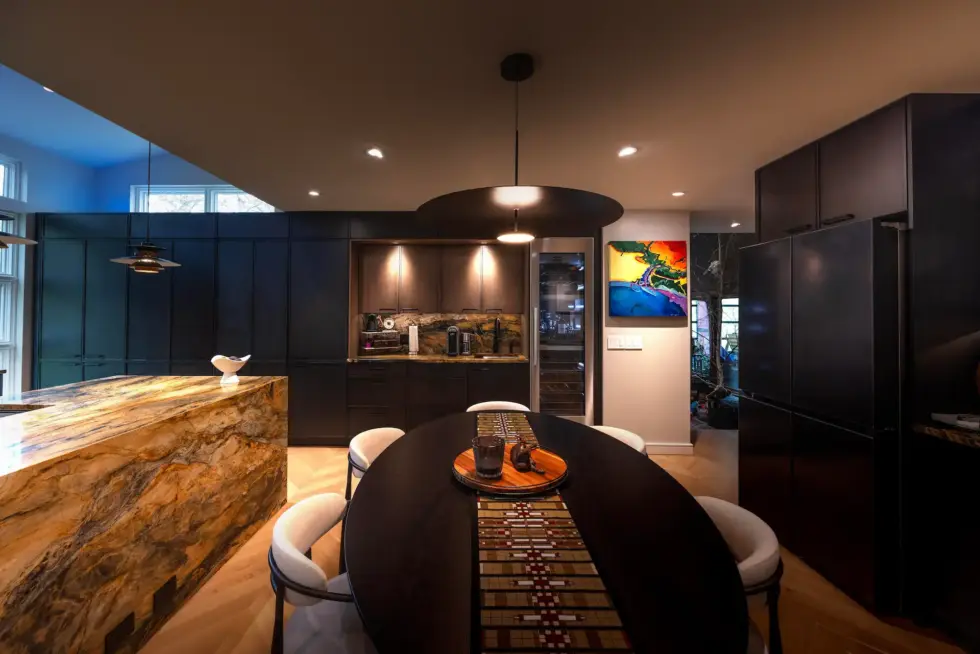 Contemporary Luxury Kitchen Remodel by Somrak Kitchens, Inc. project photo 2